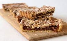 Büyüleyici bir lezzet: Elmalı ayva marmelatlı crumble tart