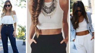 Bir beyaz crop onlarca farklı kombin!
